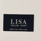 Cream Apparel Personalized Fashion Woven Clothing Labels for Handmade Item