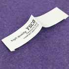 Sew On Cloth Woven Apparel Labels In Custom Design Center Fold