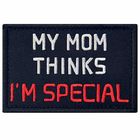 My Mom Thinks I Am Special Fabric Badges For Clothes ， Plating Technics