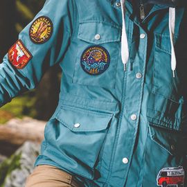Travel Embroidery Custom Velcro Patches Laser Cutting Hook And Loop