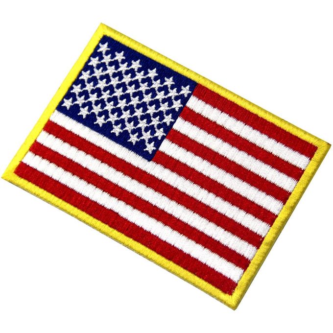 미국 미국 깃발 주문 벨크로 헝겊 조각/빨 수 있는 전술상 기장